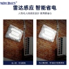 NEWDAYS brand cross-border new LED lens series solar floodlights, floodlights, IP67 waterproof, home garden lighting, emergency lights, high-brightness street lights details Picture
